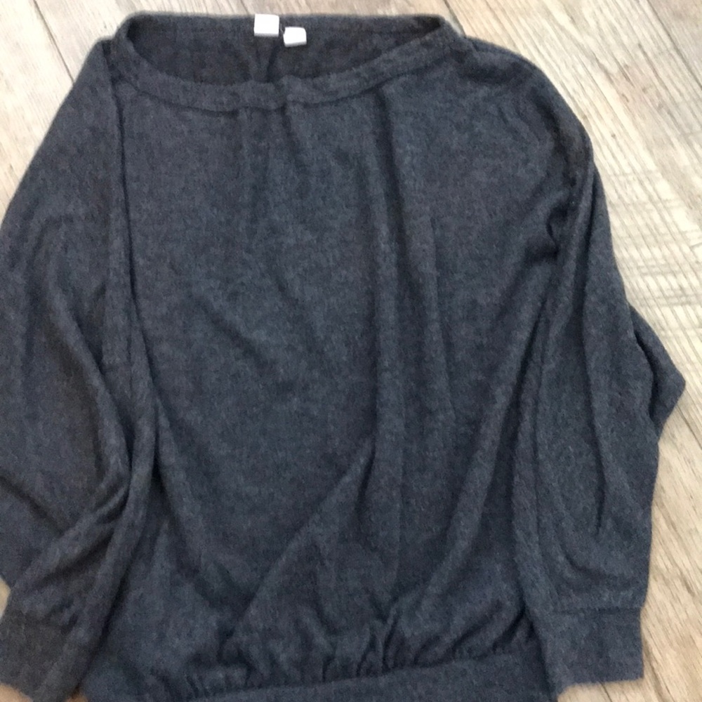 Melrose and market grey sweater